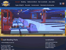 Tablet Screenshot of beach-bowling.fr