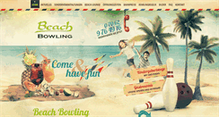 Desktop Screenshot of beach-bowling.de